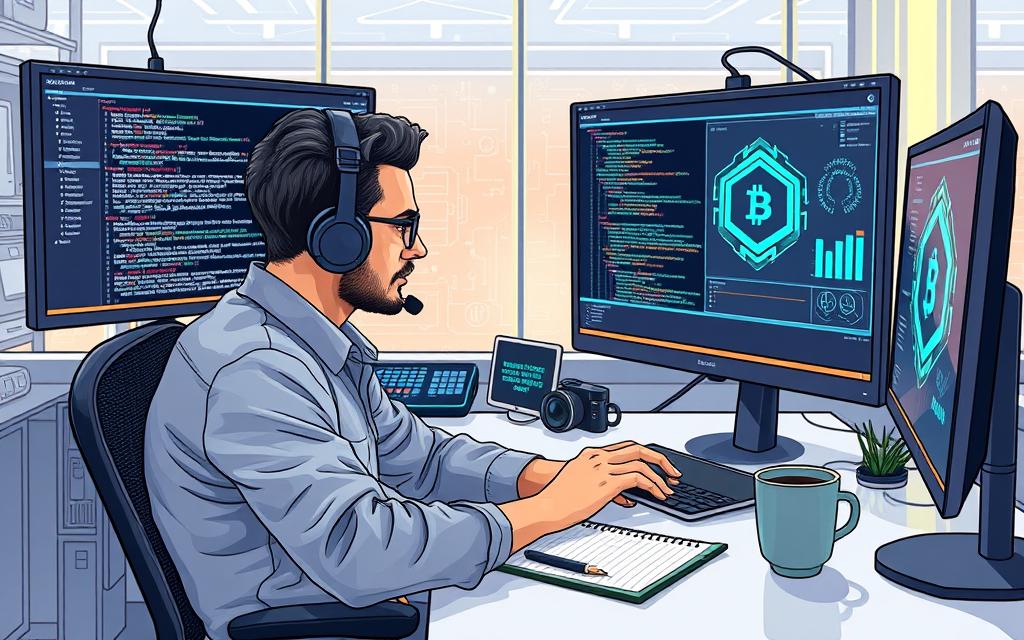 Blockchain developer salary UK