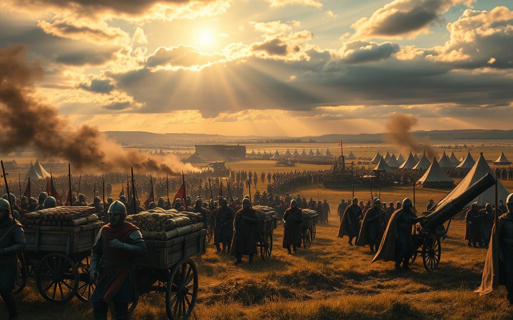 military logistics during the Hundred Years War