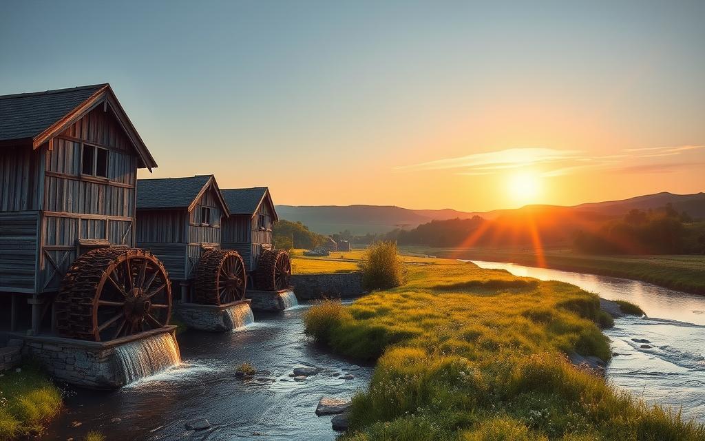 water mills