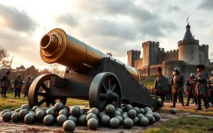 what new technology developed in the hundred years war